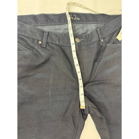 NWT 2008 Old Navy The Diva Boot Leg Jeans Dark Wash Mid Rise - Size 16 Short - Picture 4 of 12